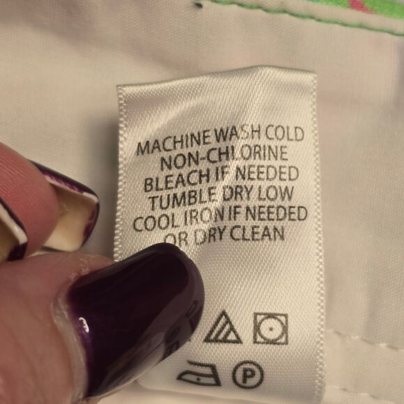 Lilly Pulitzer The Walsh Shorts Womens 00 Multicolor Floral Print Resortwear - Picture 6 of 10